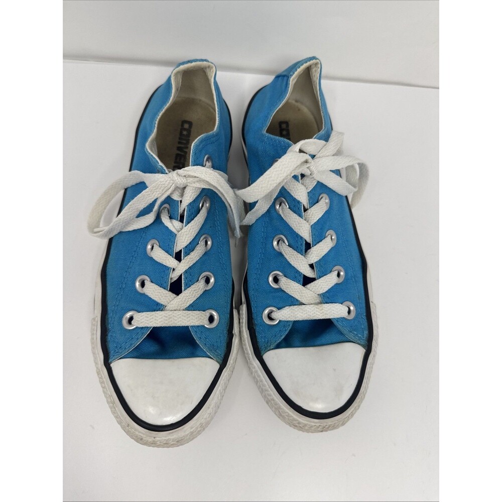 Converse Shoes Womens 6 Mens 4 Chuck Taylor All-Stars Sneakers Blue Lace Up Low - Picture 3 of 10